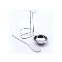 Suport inox pentru lingura lemn si lingura 