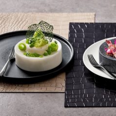 Bord din marmura alba 13cm