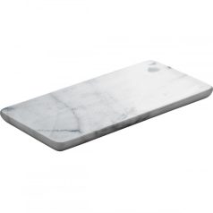 Platou din marmura alba 18x9 cm