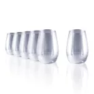 Pahar oblic 465ml Argint Stolzle linia Mirrors