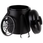 Frapiera gheata cu capac si pereti dubli Polar negru