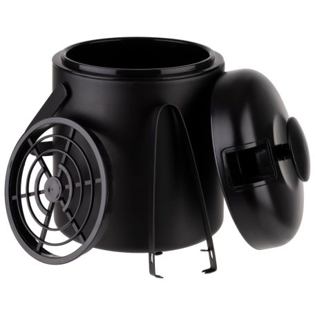 Frapiera gheata cu capac si pereti dubli Polar negru