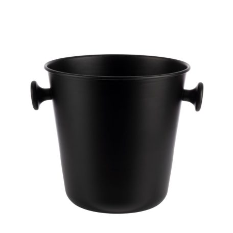 Frapiera neagra cu manere tip buton 22cm