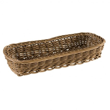 Cos tacamuri polyrattan 27x10cm