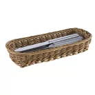 Cos tacamuri polyrattan 27x10cm