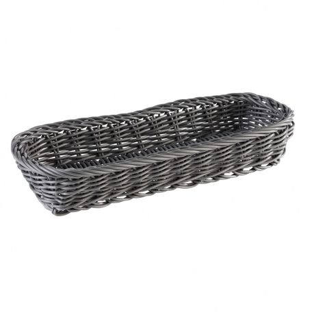 Cos tacamuri polyrattan 27x10cm