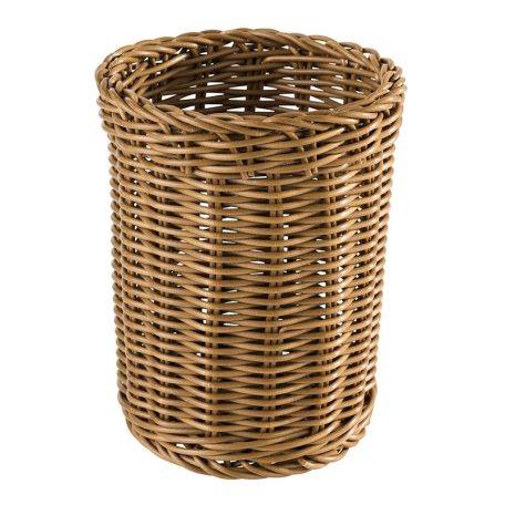 Cos tacamuri polyrattan 12cm