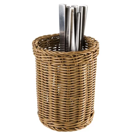 Cos tacamuri polyrattan 12cm