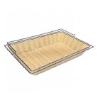 Cos servire polyrattan 53x32.5cm