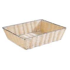 Cos servire polyrattan 32.5x26.5cm