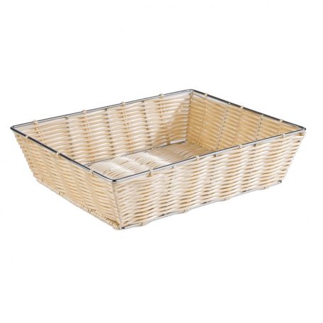 Cos servire polyrattan 32.5x26.5cm