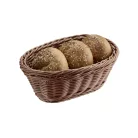 Cos servire polyrattan 23x17cm