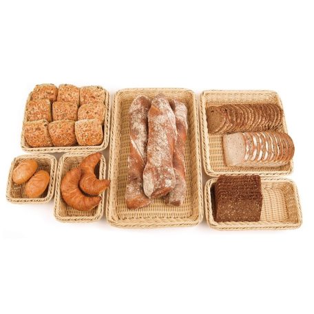 Cos servire polyrattan 53x32.5cm