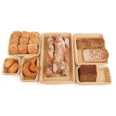 Cos servire polyrattan 32.5x17.6cm