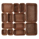 Cos servire polyrattan 53x32.5cm