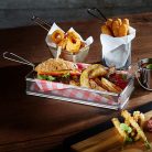 Cos servire rectangular 21.5x10.5cm