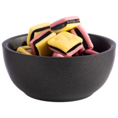 Bol rotund 140ml negru Levante