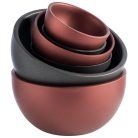 Bol rotund 900ml negru Levante