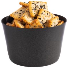 Bol rotund 200ml negru Levante