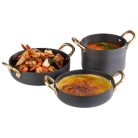 Mini oala servire 600ml Black