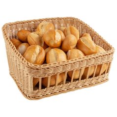 Cos servire polyrattan 45x40cm