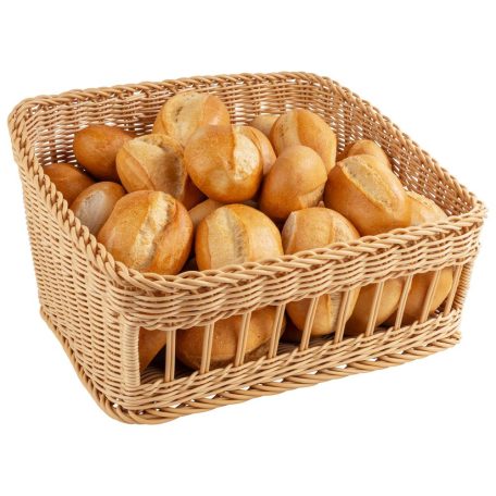 Cos servire polyrattan 45x40cm