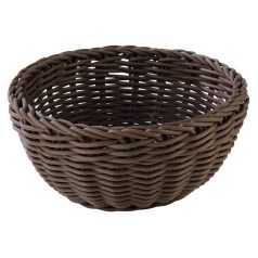 Cos servire polyrattan 20cm