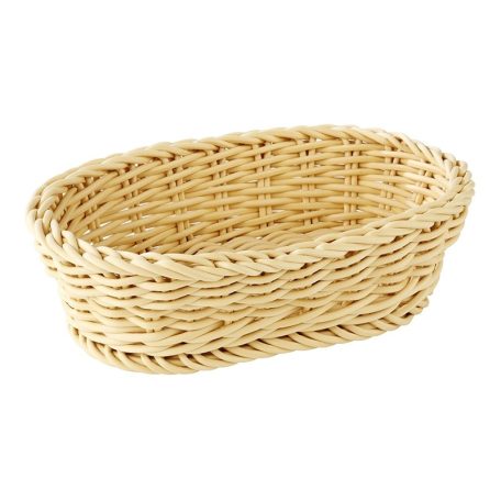 Cos servire polyrattan 19x12cm