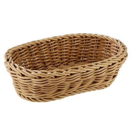 Cos servire polyrattan 19x12cm