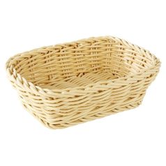 Cos servire polyrattan 19x13cm
