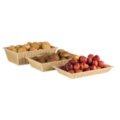 Cos servire polyrattan 53x32.5cm