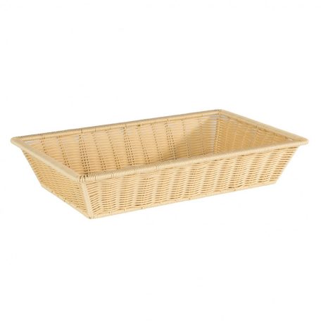 Cos servire polyrattan 53x32.5cm