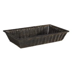 Cos servire polyrattan 53x32.5cm