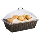 Cos servire polyrattan 53x32.5cm