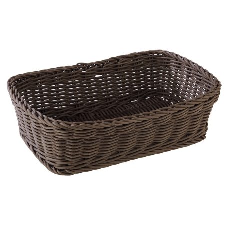 Cos servire polyrattan 31x21cm