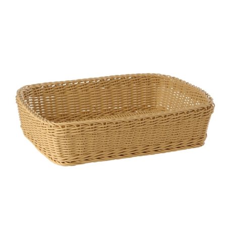 Cos servire polyrattan 40x30cm