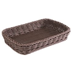 Cos servire polyrattan 30x20cm