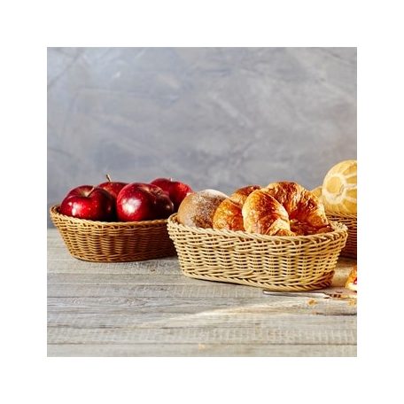 Cos servire polyrattan 25x19cm