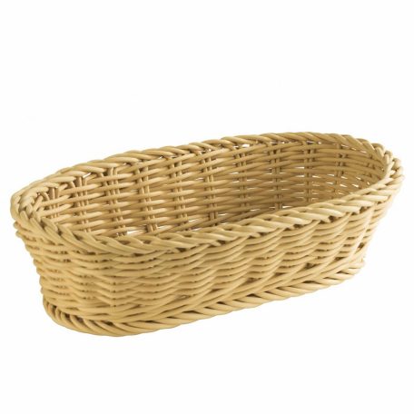 Cos servire polyrattan 28x16cm