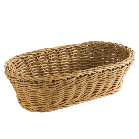 Cos servire polyrattan 28x16cm