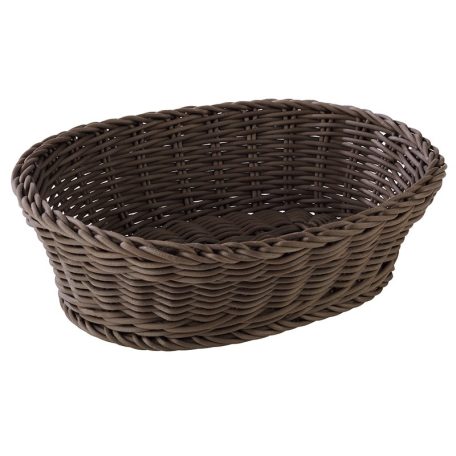 Cos servire polyrattan 28x16cm