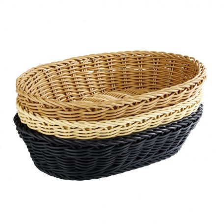 Cos servire polyrattan 32x23cm