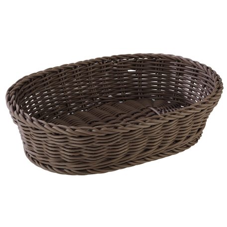 Cos servire polyrattan 32x23cm