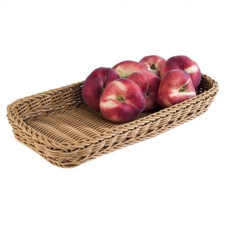 Cos servire polyrattan 40x20cm