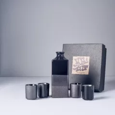 Set Sake 5 piese MIJ Gunmetal