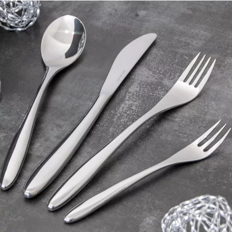 Lingura rotunda supa Inox 17.5cm Hepp linia Aves