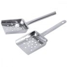 Scafa perforata 10x8cm cu maner gol