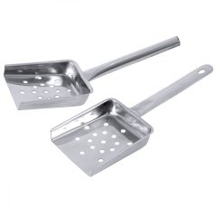 Scafa perforata 10x8cm cu maner gol