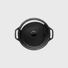 Cratita fonta cu capac 24cm