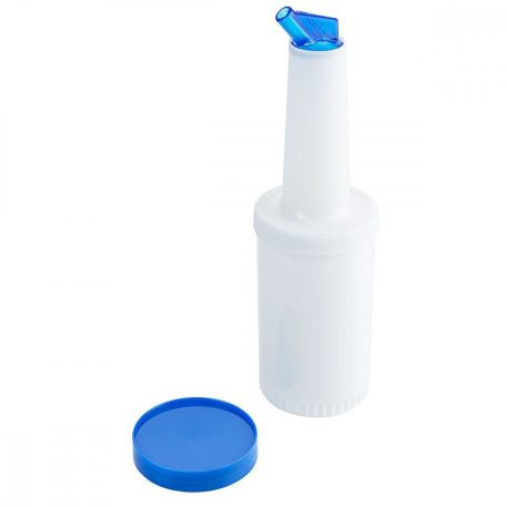 Store n pour 1000ml albastru-Plastic-Alb, Albastru